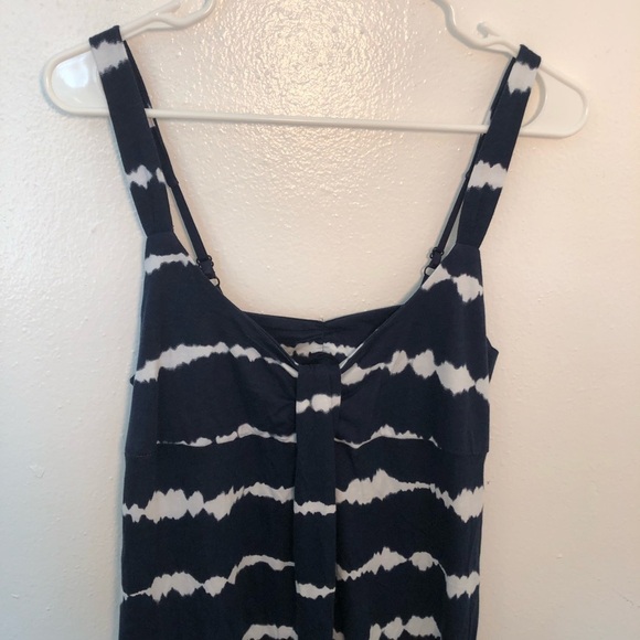 Munki Munki Pajama Dress Navy Tie Dye - Picture 3 of 11